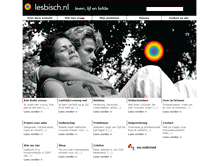 Tablet Screenshot of lesbisch.nl